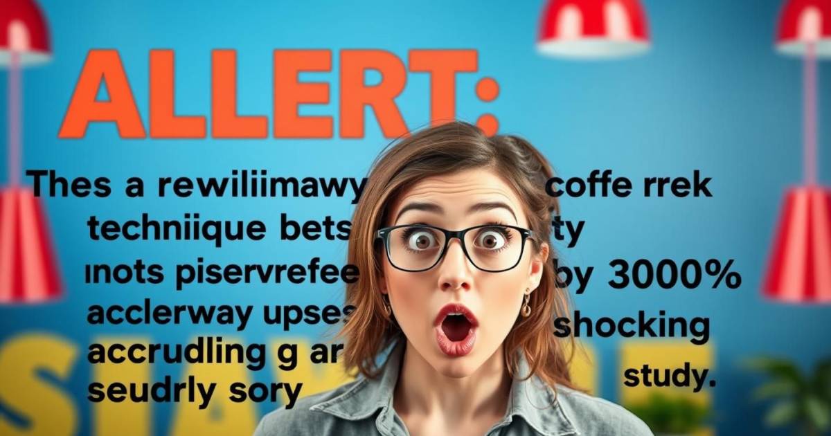 ALERTE : Cette nouvelle technique de pause-café révolutionnaire augmente votre productivité de 300% selon une étude choc !