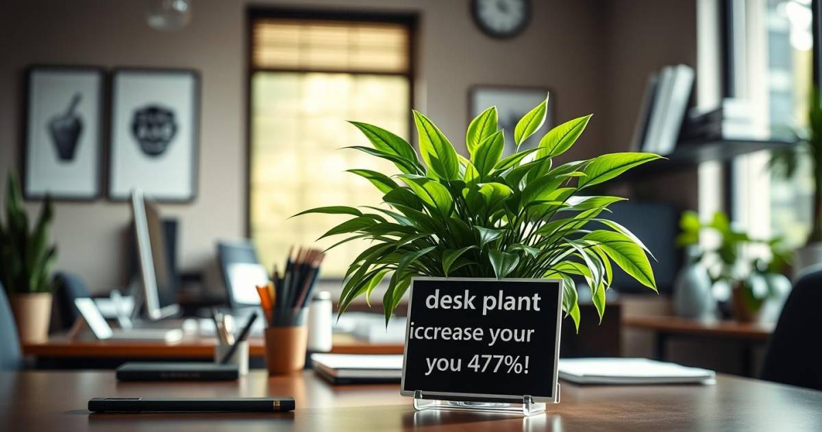 Cette plante de bureau augmente votre salaire de 47% selon une étude scientifique choc !