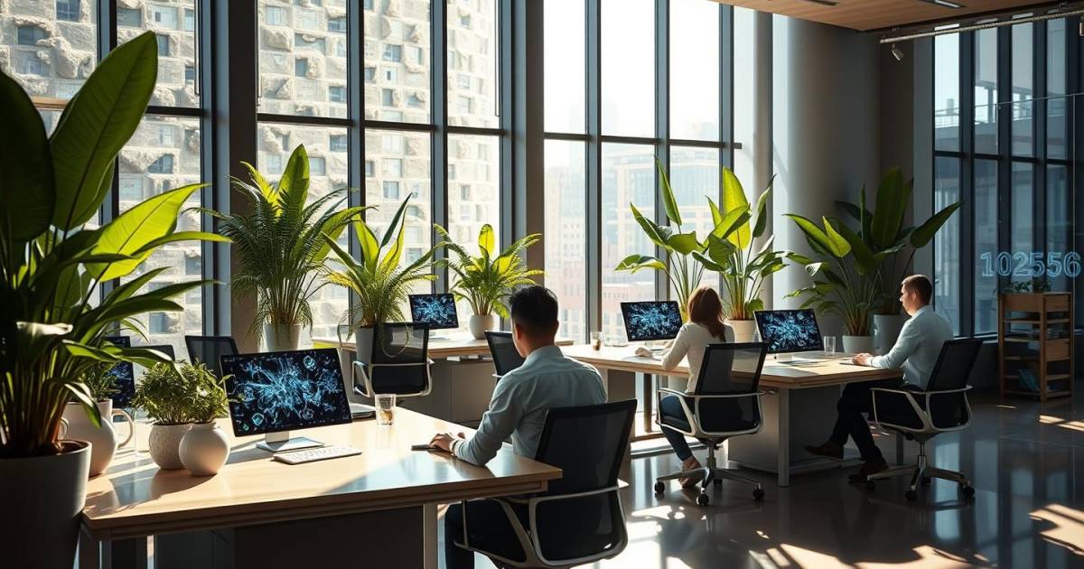 Comment les bureaux connectés à l'intelligence artificielle révolutionnent notre bien-être au travail en 2025