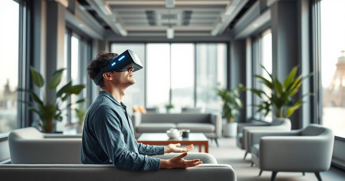La méditation en réalité virtuelle au bureau : la nouvelle pause bien-être qui séduit les entreprises innovantes