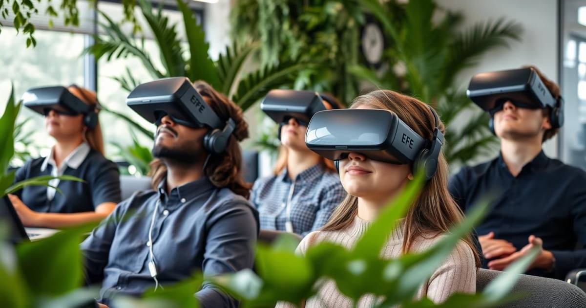 La méditation en réalité virtuelle au bureau : la nouvelle pause détente qui séduit les entreprises françaises