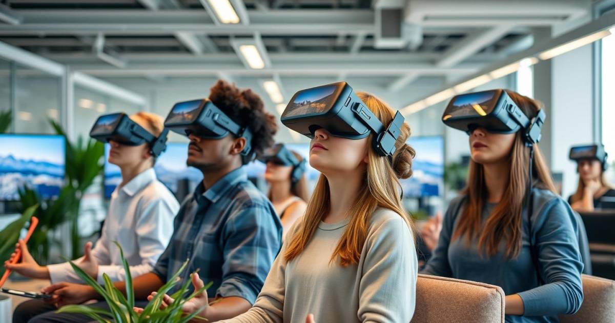 La méditation en réalité virtuelle au bureau : la nouvelle solution anti-stress plébiscitée par les entreprises