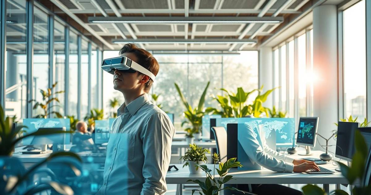 La réalité augmentée au bureau : comment la technologie révolutionne l'ergonomie et le confort des espaces de travail en 2025
