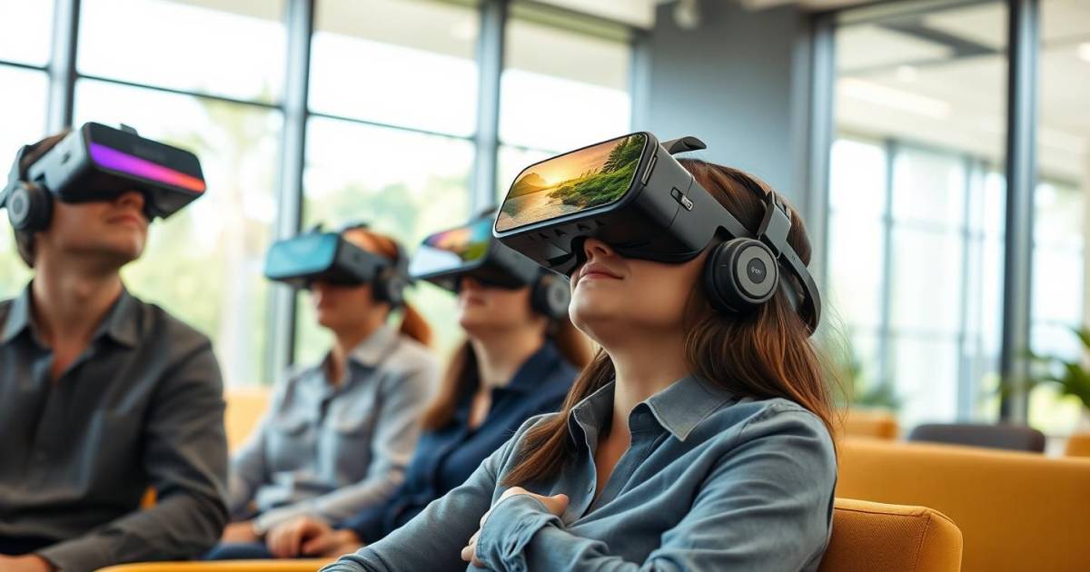 La réalité virtuelle au bureau : comment les casques de détente nouvelle génération révolutionnent les pauses au travail