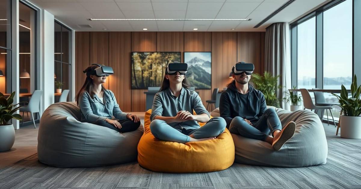 La réalité virtuelle thérapeutique en entreprise : quand les pauses deviennent des séances de méditation immersive