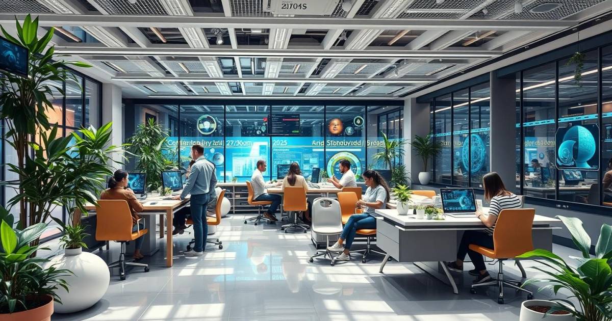 La révolution des espaces de travail hybrides : Comment les neurosciences redéfinissent notre équilibre professionnel en 2025