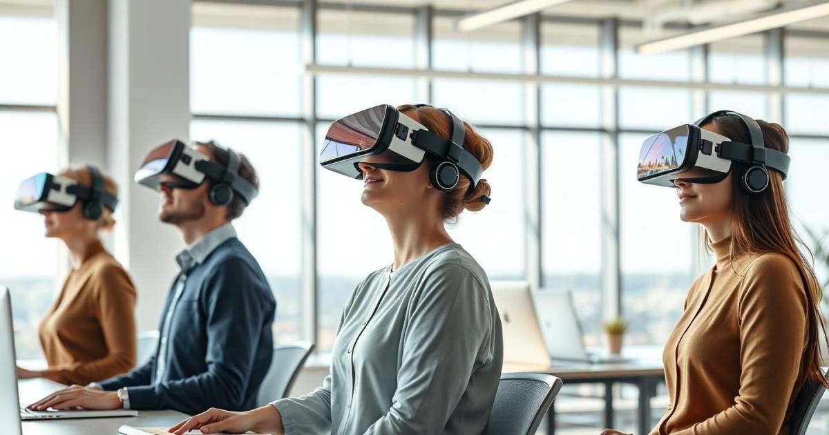Le télétravail hybride en 2025 : Comment la réalité virtuelle révolutionne les pauses bien-être en entreprise