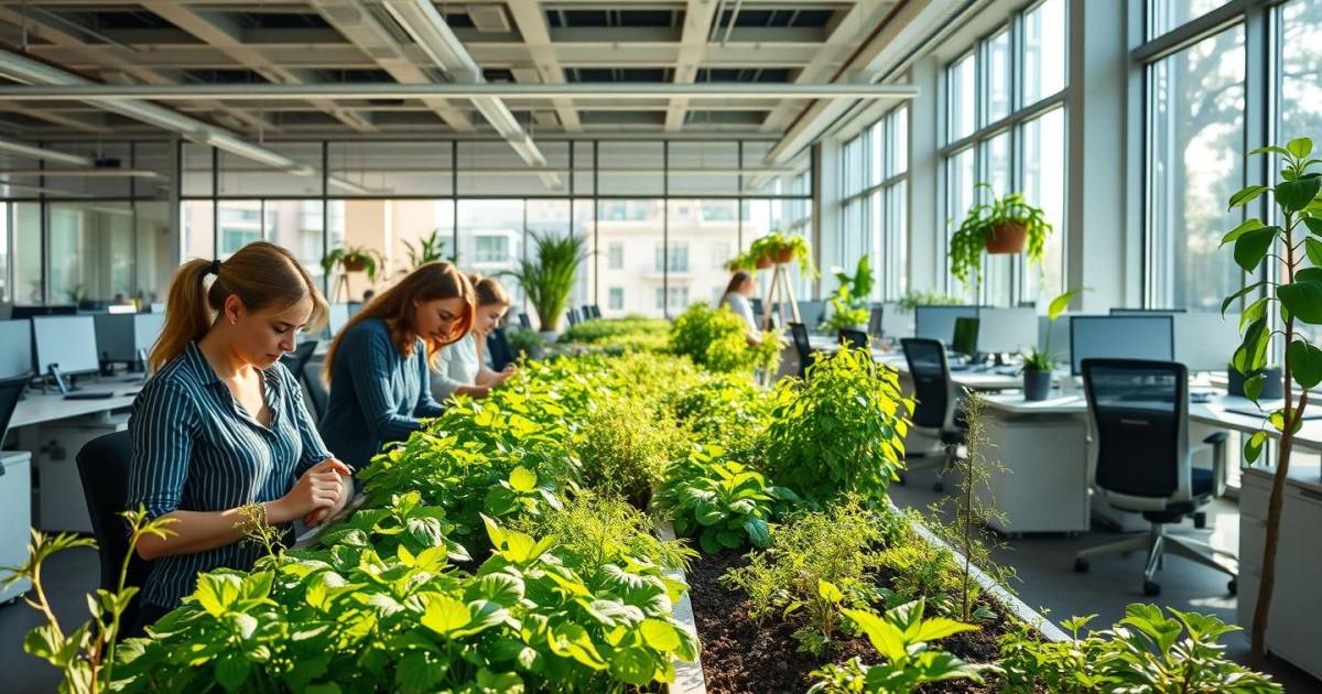 Les bienfaits insoupçonnés du "micro-jardinage" en entreprise : quand les bureaux se transforment en oasis de sérénité