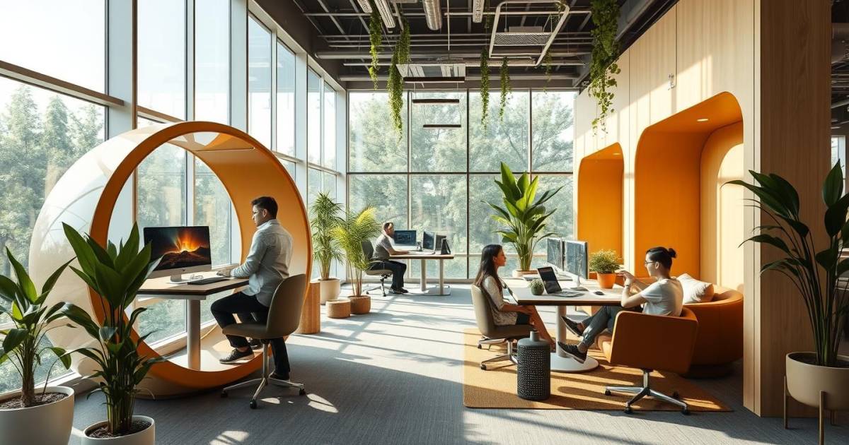 Les bureaux flexibles cognitifs : la nouvelle révolution du bien-être au travail en 2025