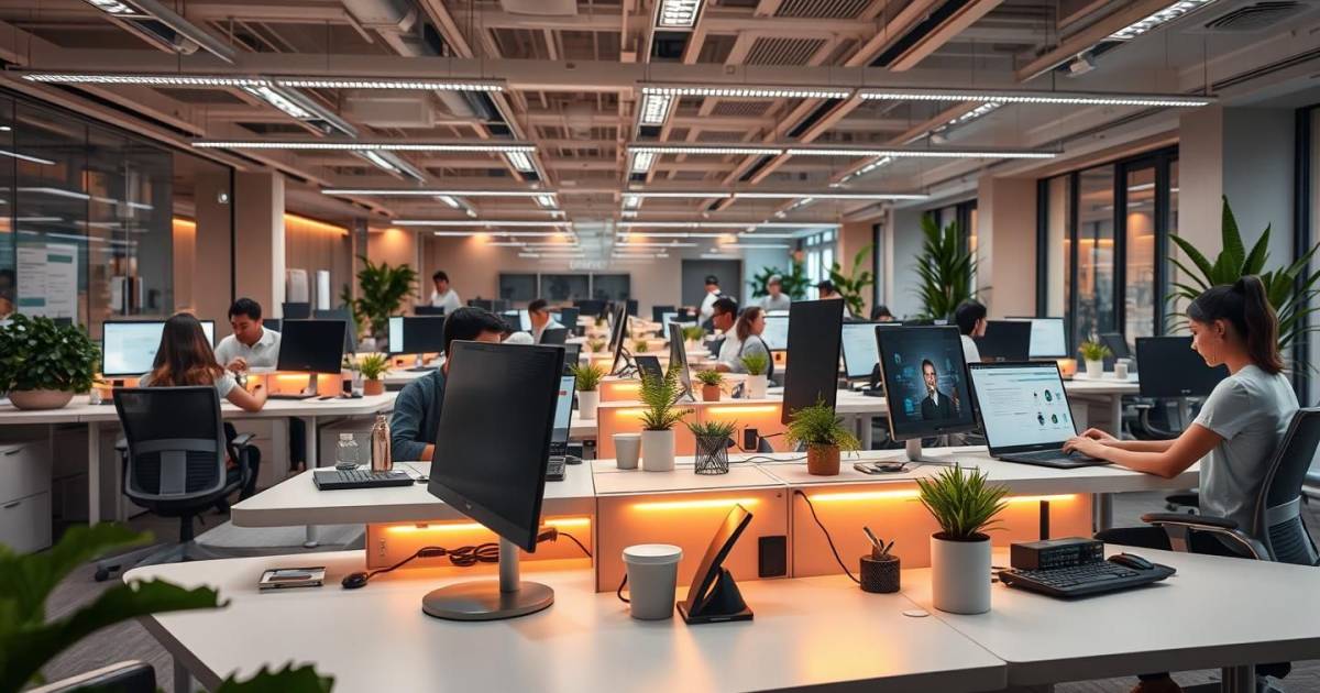 Les bureaux modulaires intelligents : comment l'IA révolutionne l'ergonomie et le confort au travail en 2025