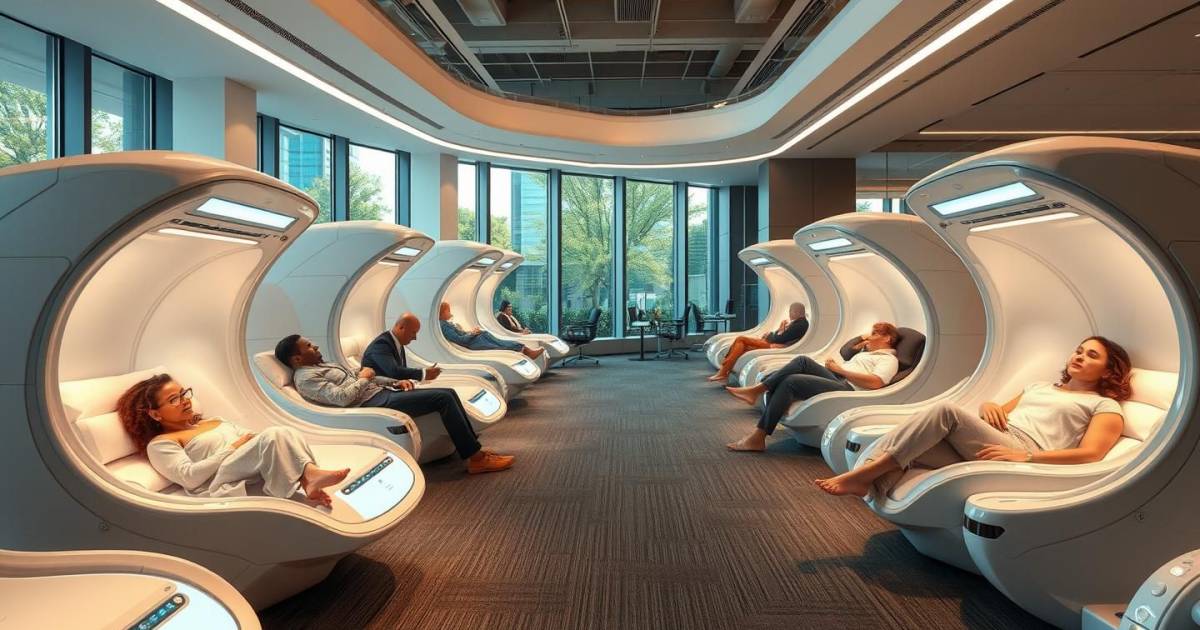 Les nouvelles salles de sieste connectées au bureau : la révolution du repos professionnel en 2025