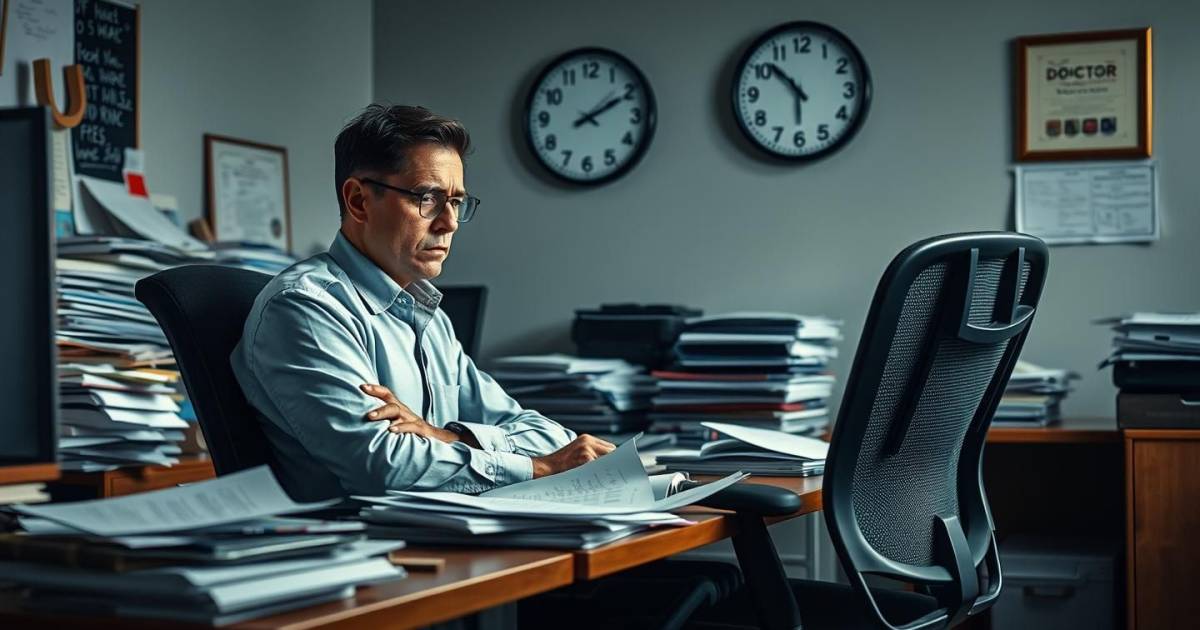 Révélation choc : Cette posture de bureau banale pourrait réduire votre espérance de vie de 7 ans, les médecins du travail sont formels !